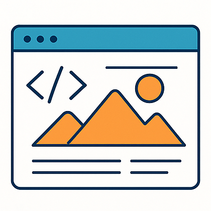 Web design graphic